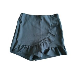 Have Los Angeles Black Ruffle Tulip Shorts Womens M Flowy Dressy Summer
